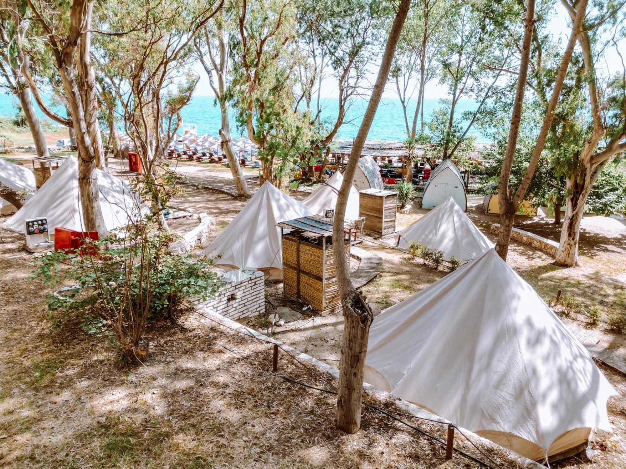 Burano Camping Beach-Bar Nea Thesi Exteriör bild